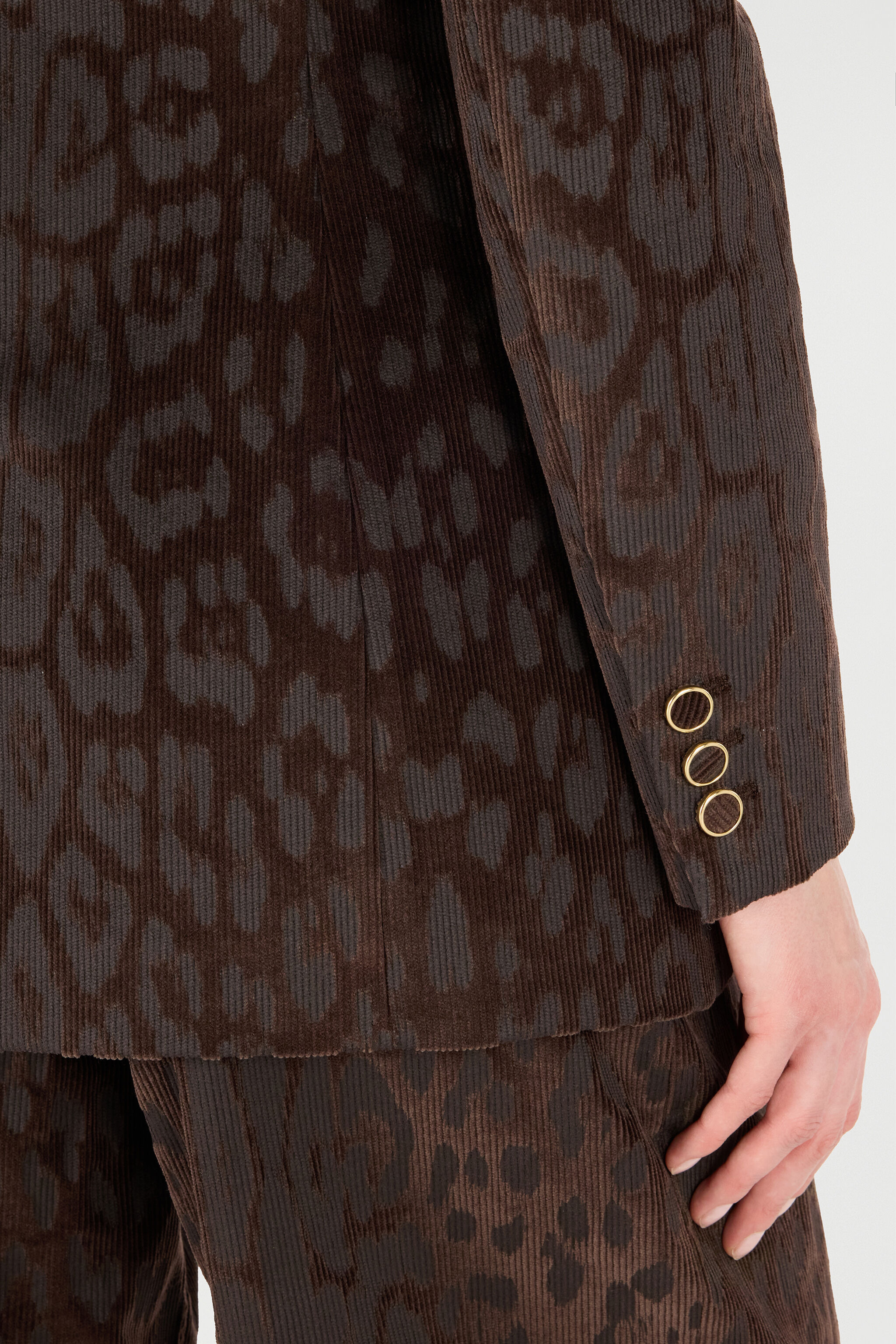 Jaguar Skin Corduroy Jacket - 7