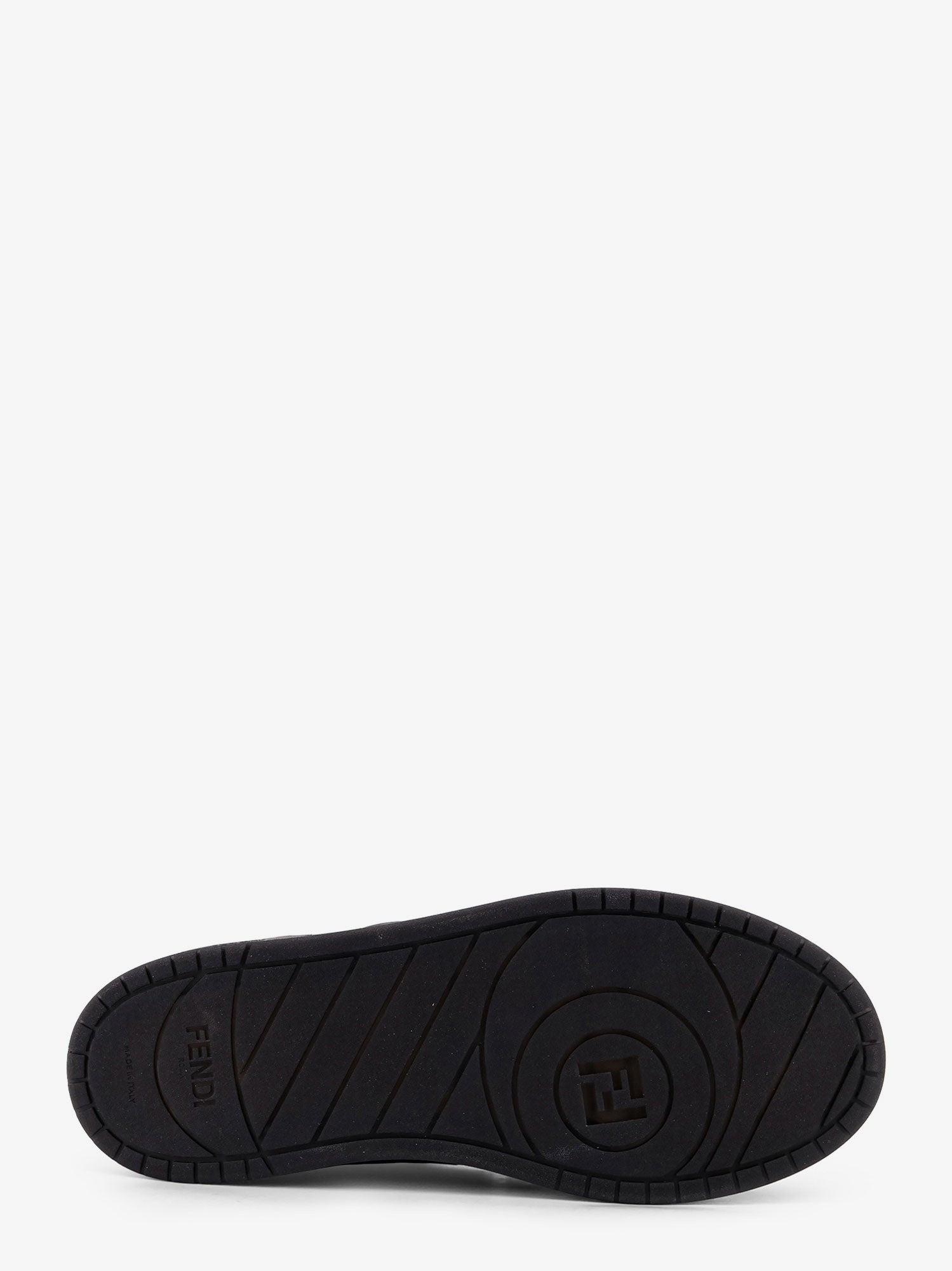 Fendi Fendi Match Ff Jacquard And Suede Sneakers - 4