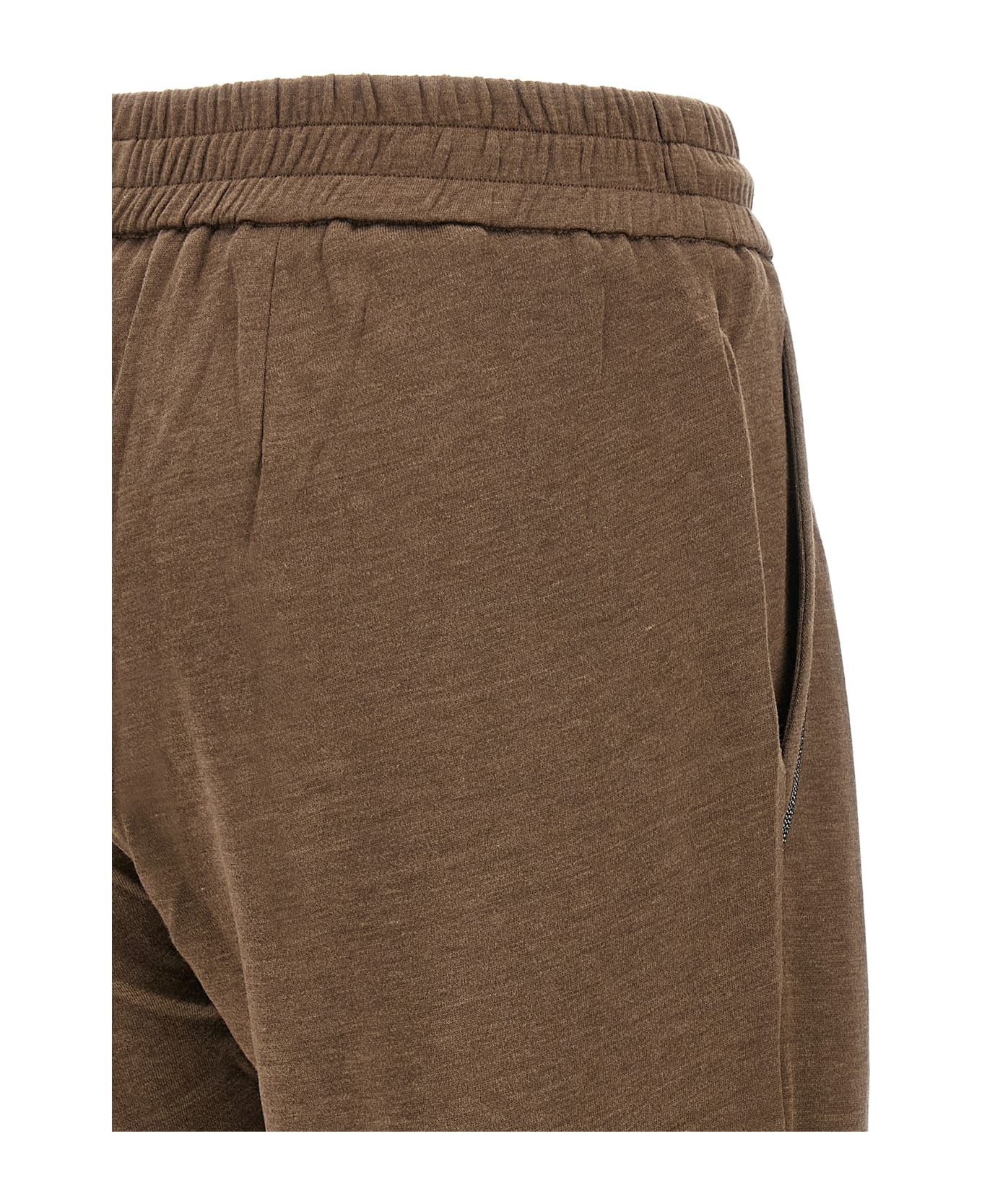 'shiny Pocket Detail' Joggers - 4