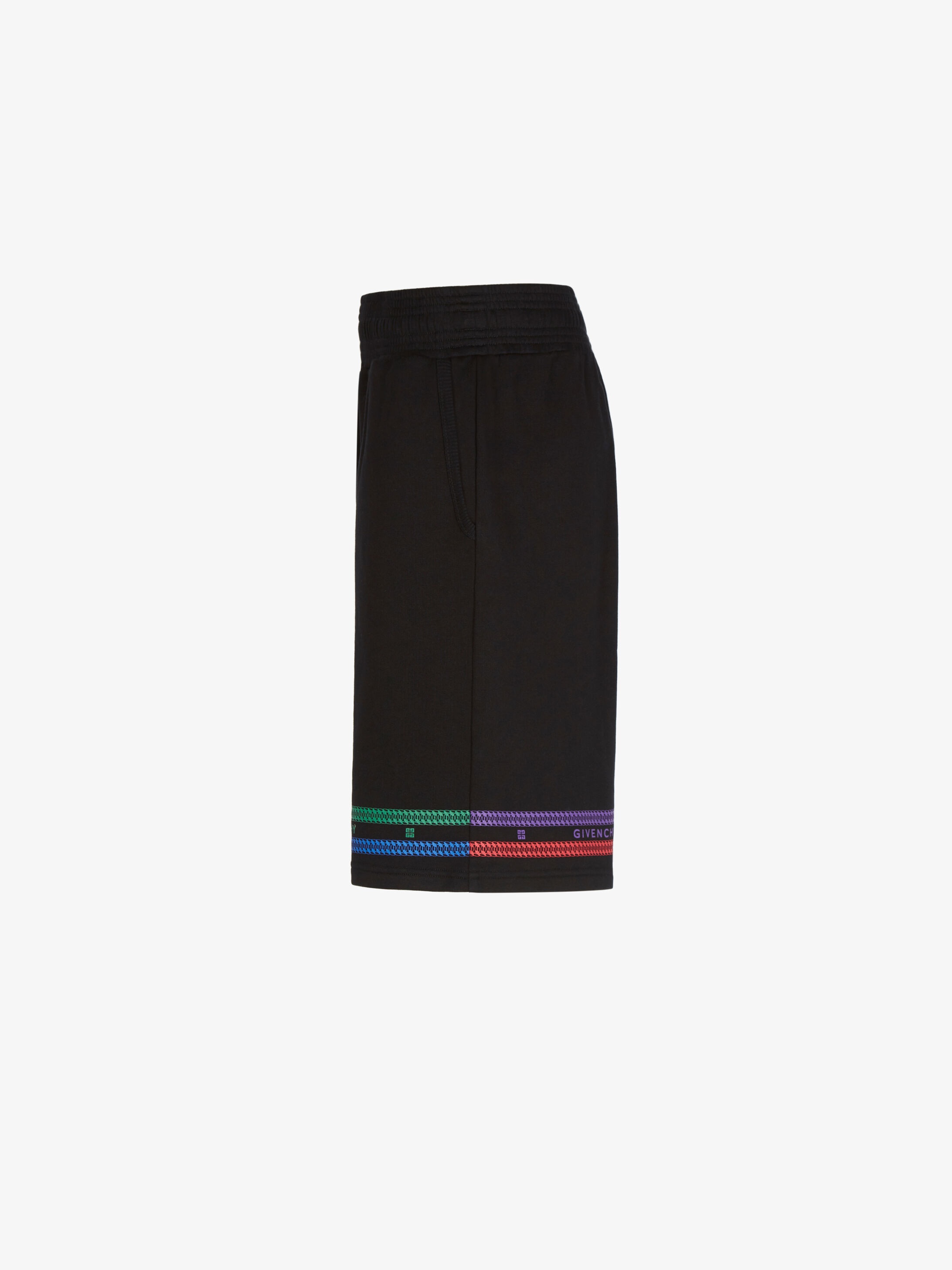 GIVENCHY multicolored Chain printed bermuda shorts - 2