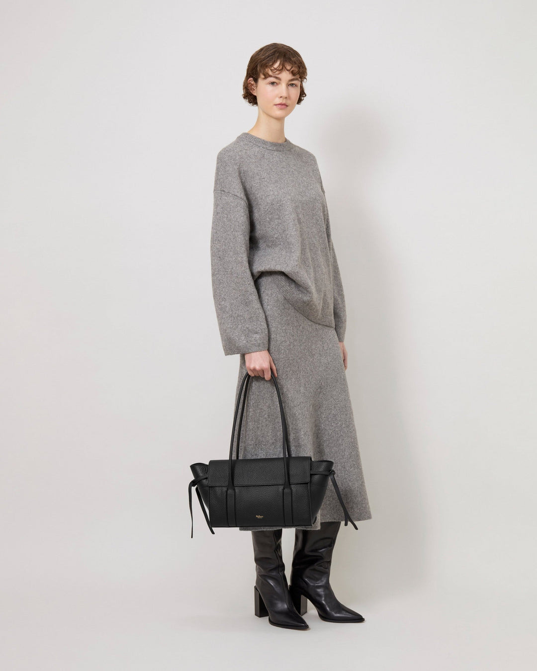 Small Soft Bayswater Black Heavy Grain - 2