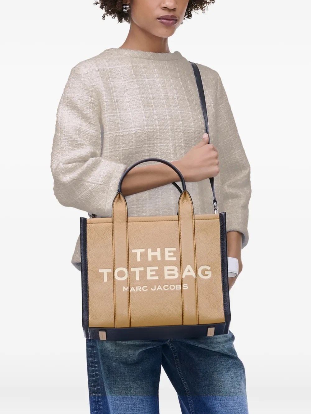 THE MEDIUM LEATHER TOTE - 3