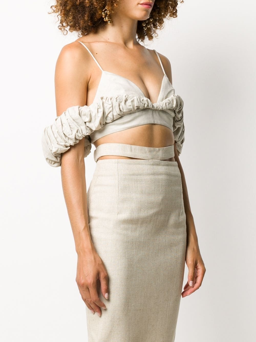 off-the-shoulder bralet top - 3