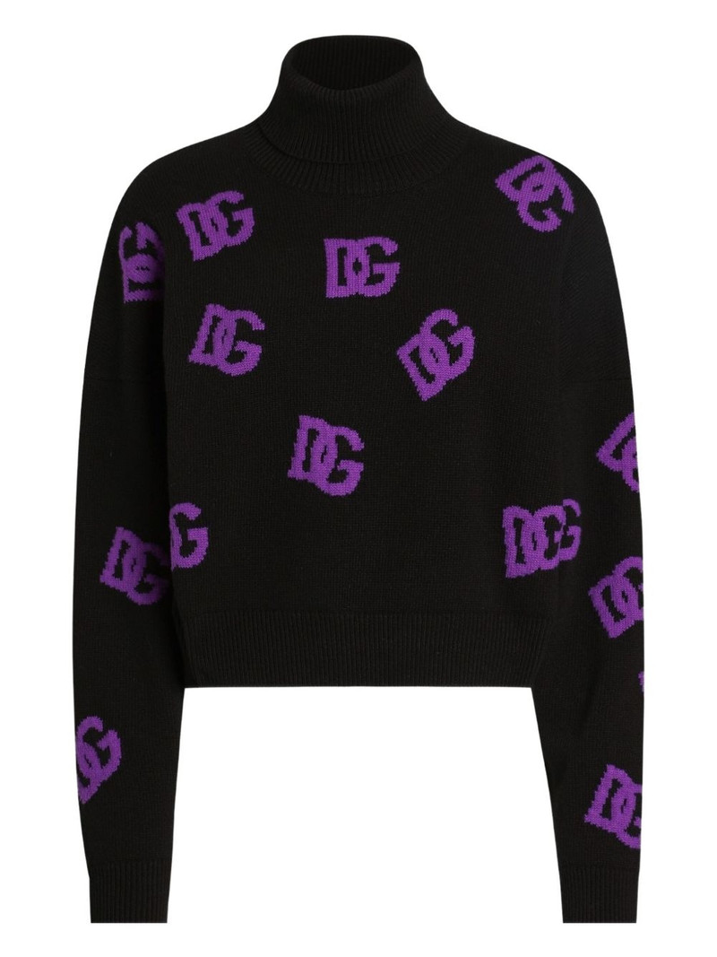 wool DG-logo sweater 1