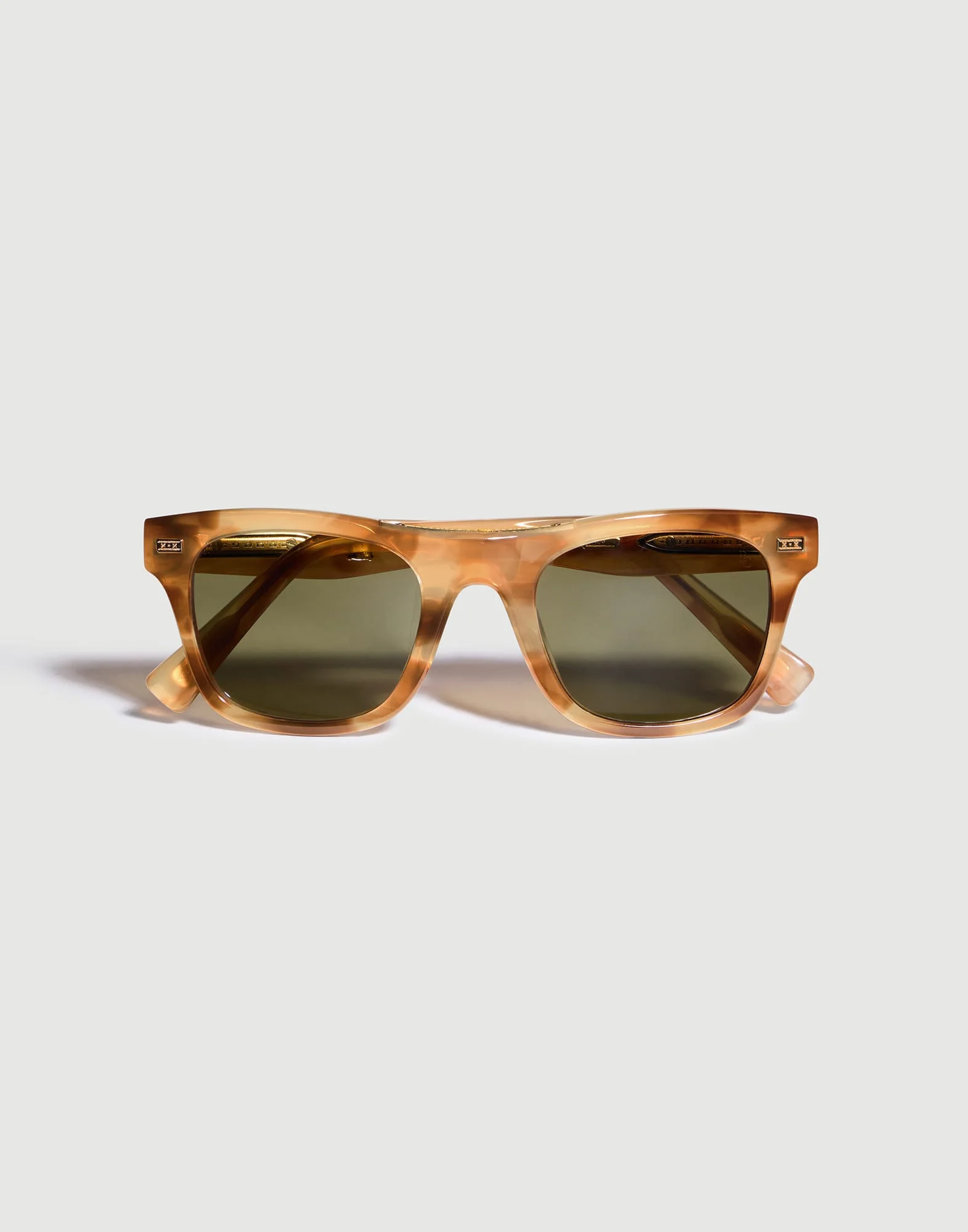 Mr. Brunello Goldcraft acetate and 18k solid gold sunglasses - 1
