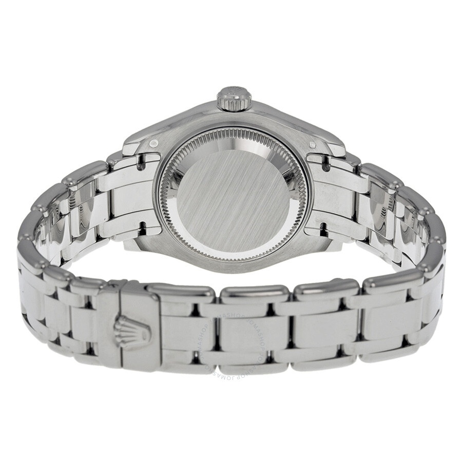 Rolex Lady-Datejust Pearlmaster White Dial 18K White Gold Automatic Ladies Watch 80319WRPM - 3