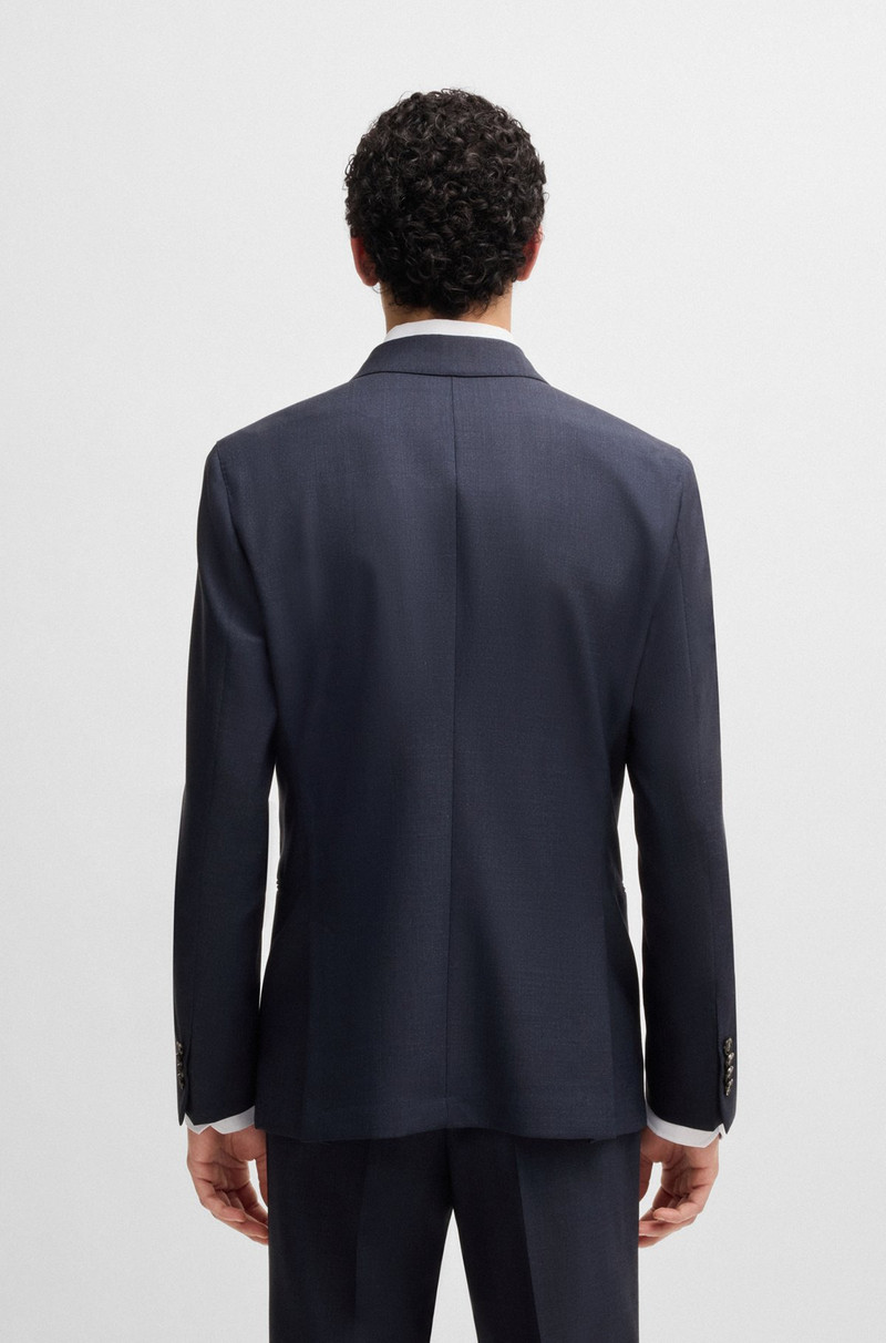 BOSS MELANGE SUIT IN WOOL WITH NATURAL STRETCH outlook