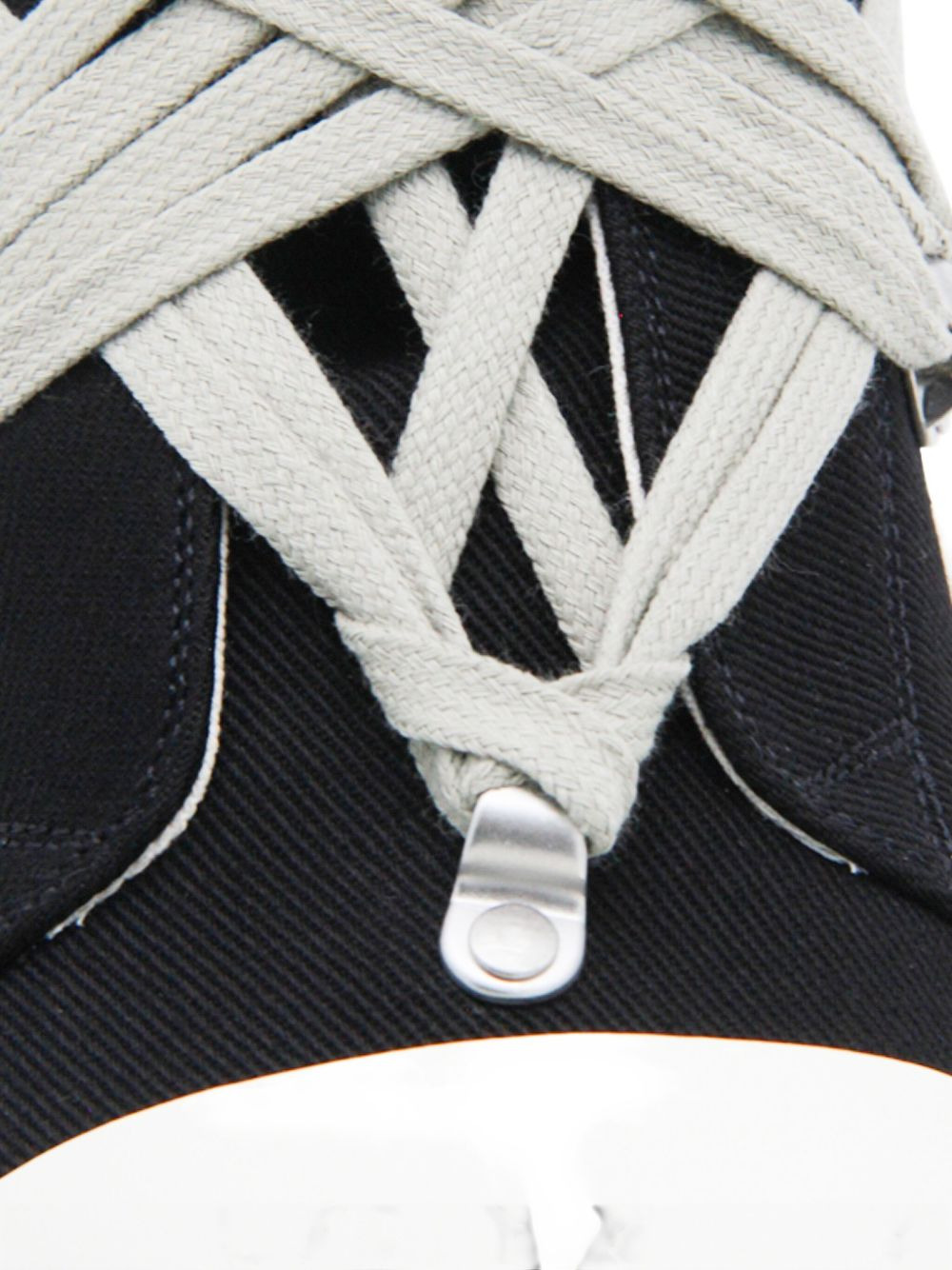 lace-up hi-top sneakers - 3