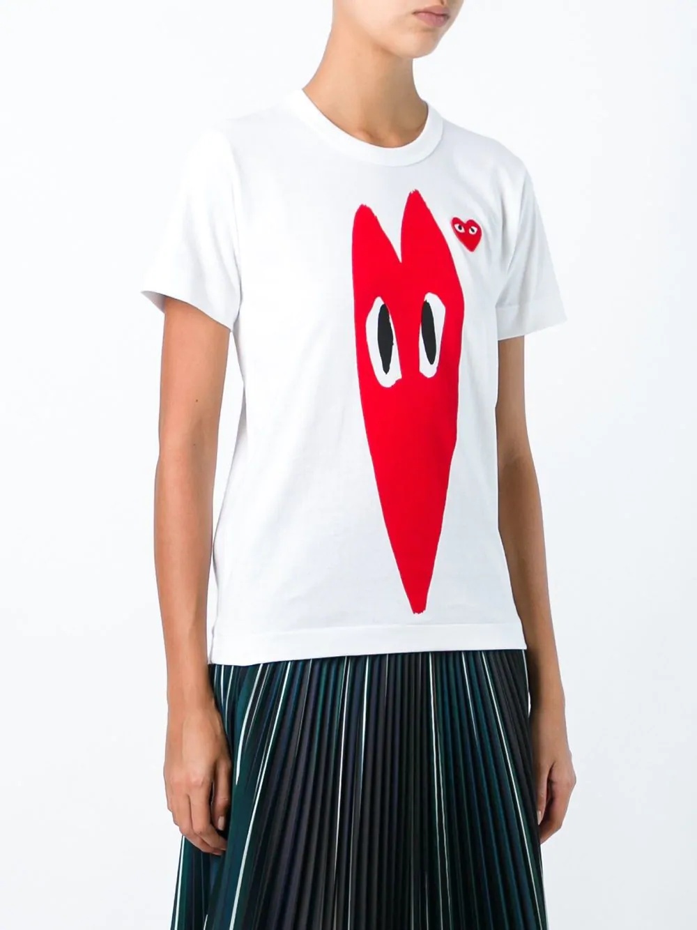 stretch logo print T-shirt - 4
