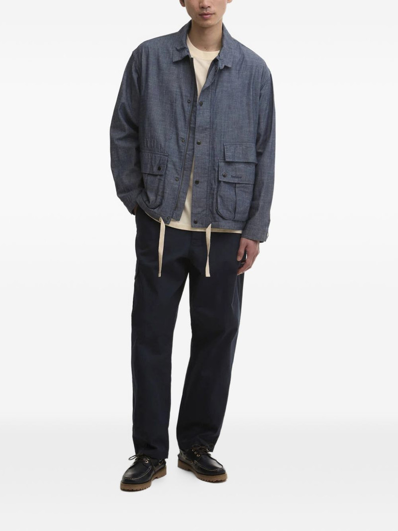 Barbour Modified Westoe flap-pocket cotton jacket outlook