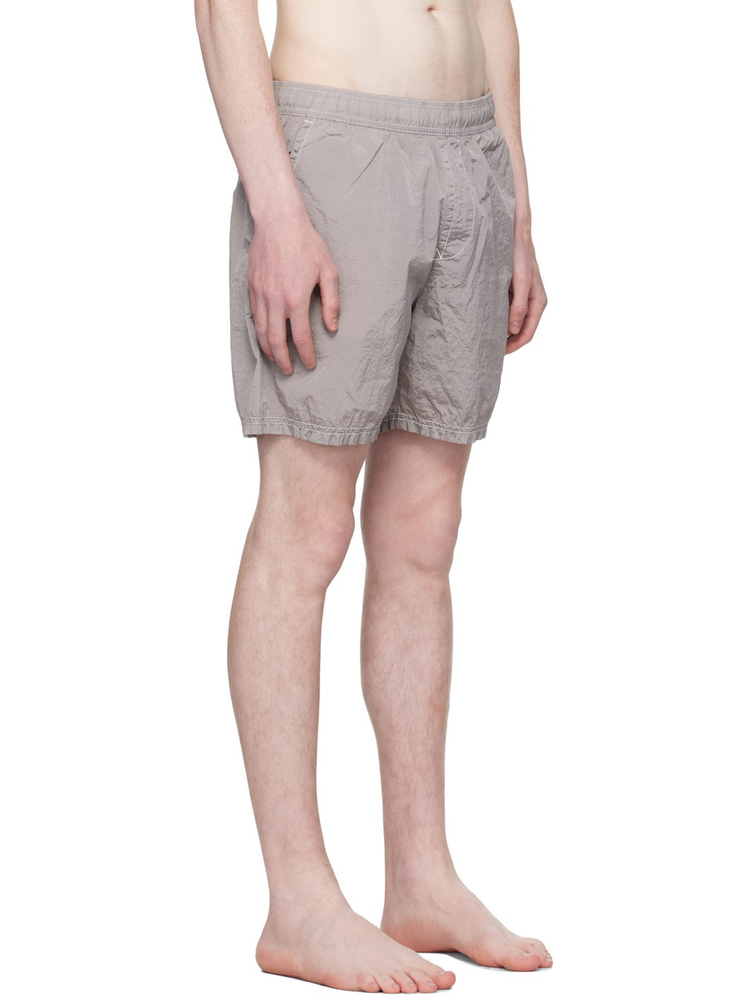 Pink B100004 Nylon Metal ECONYL Swim Shorts - 2