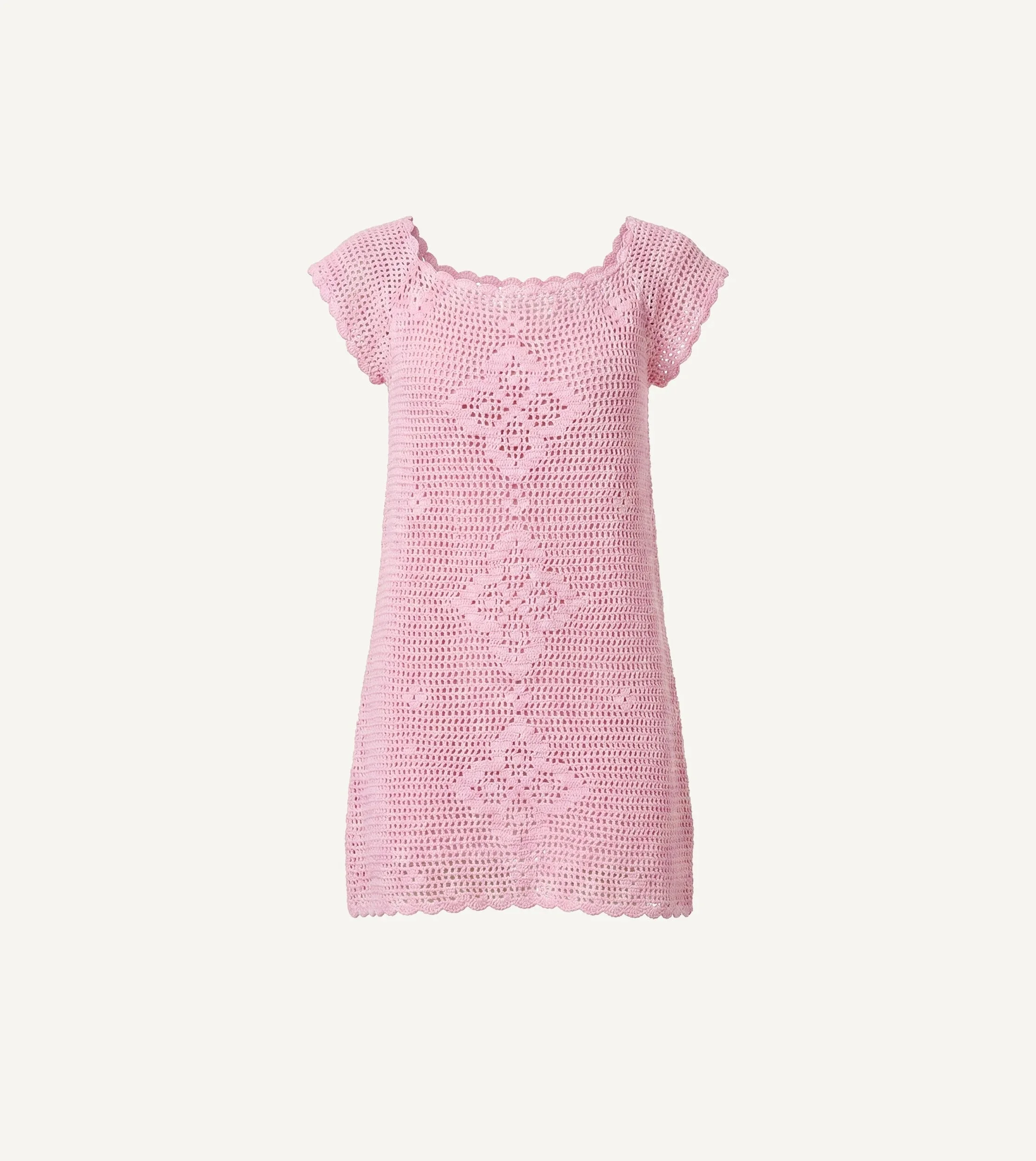CLEMENTINA MINI DRESS | PRISM PINK - 1