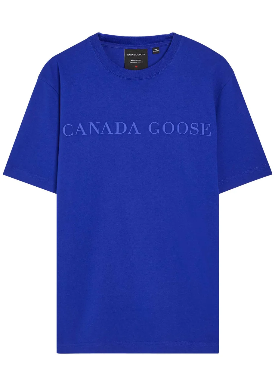 Canada Goose Vantage Logo-embroidered Cotton T-shirt - 1