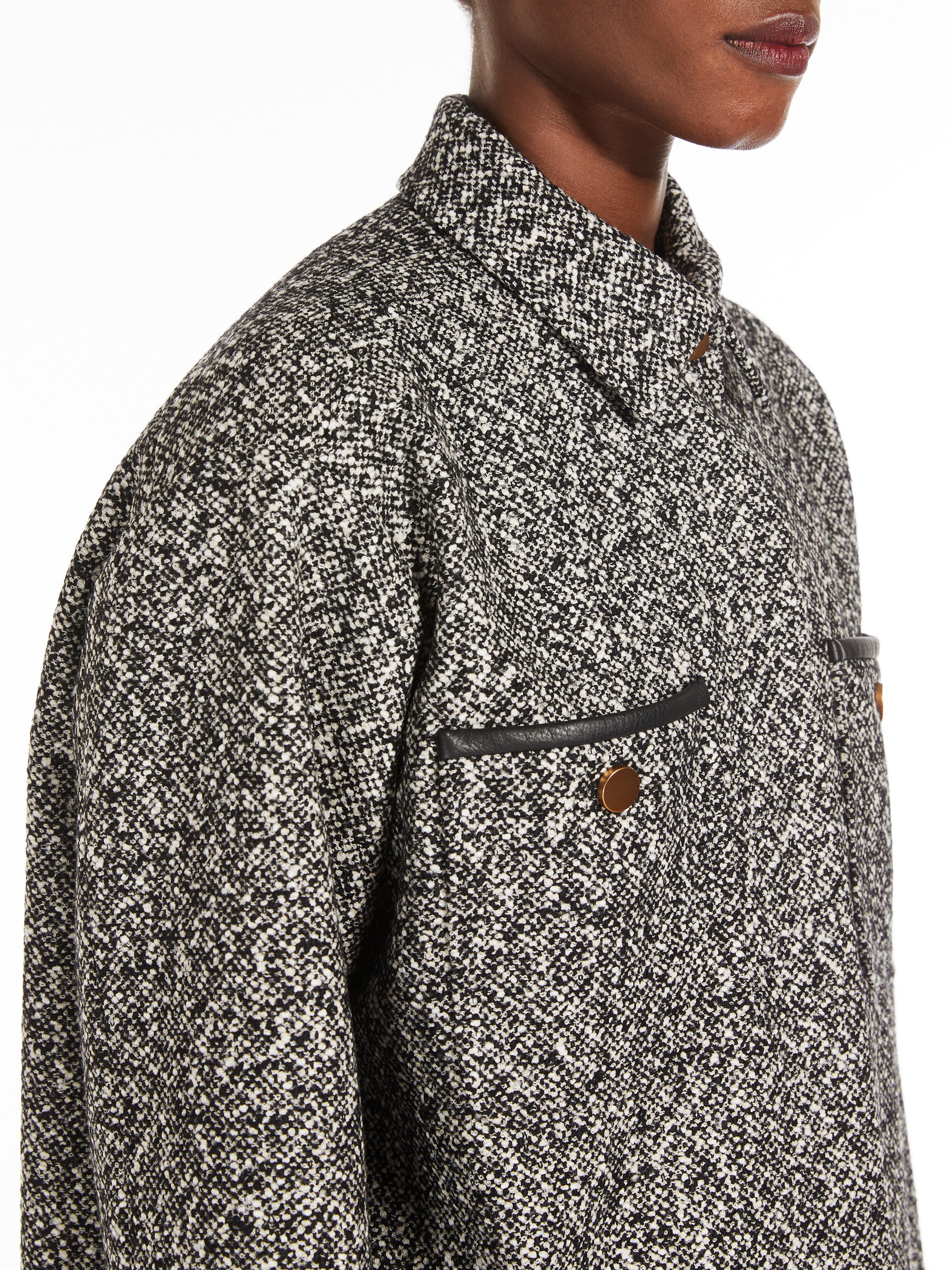 DEMIEN Boxy jacket in wool tweed - 5