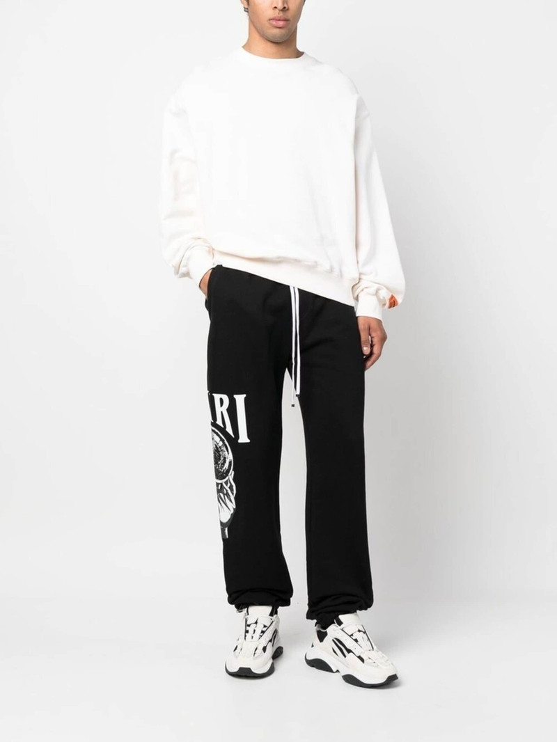 AMIRI Crystal Ball cotton jersey sweatpants outlook