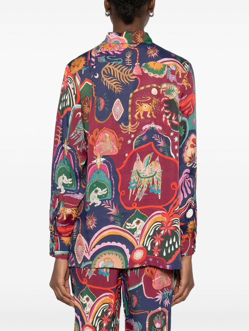 floral print shir- 4