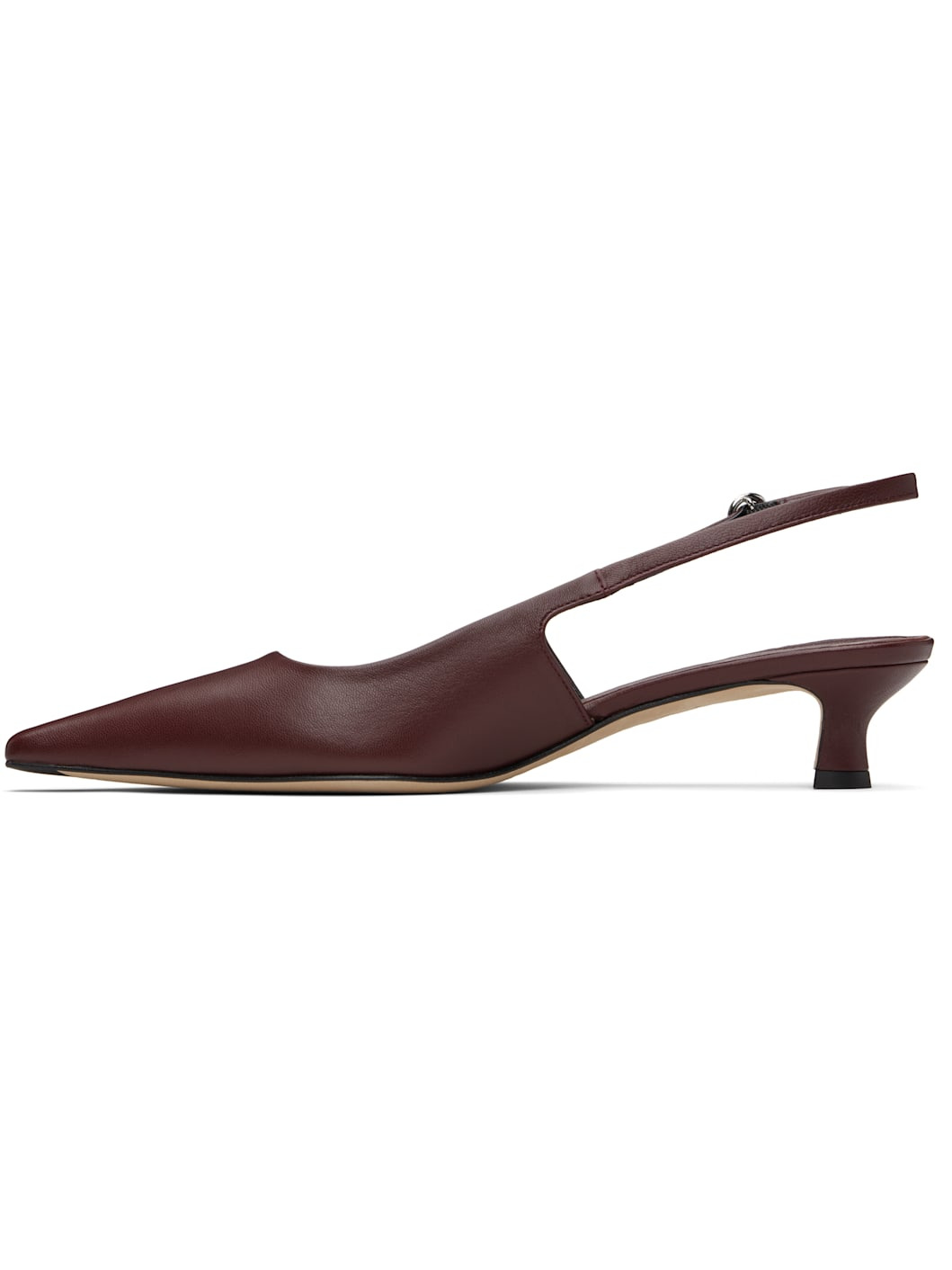 Burgundy Catrina Heels - 3