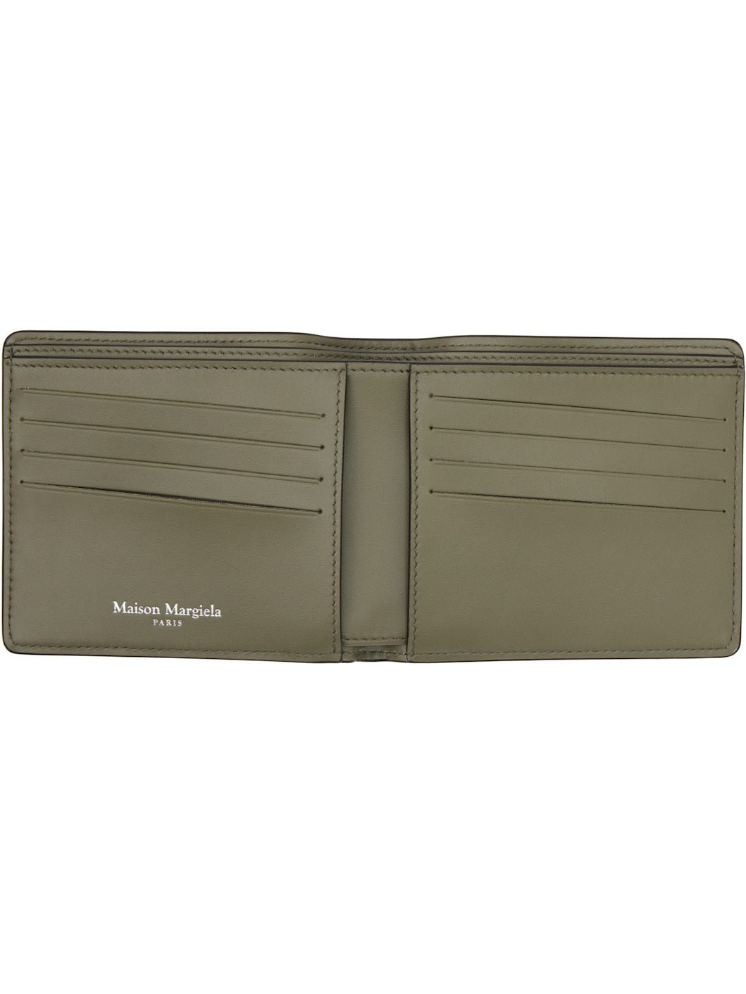 Khaki Slim Wallet - 3