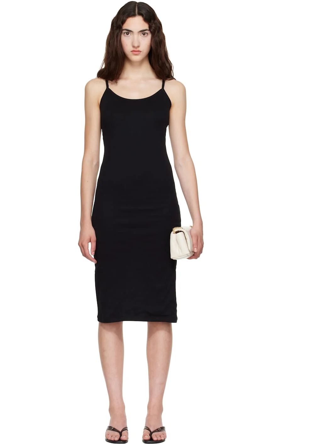 Black Bibi Midi Dress - 1
