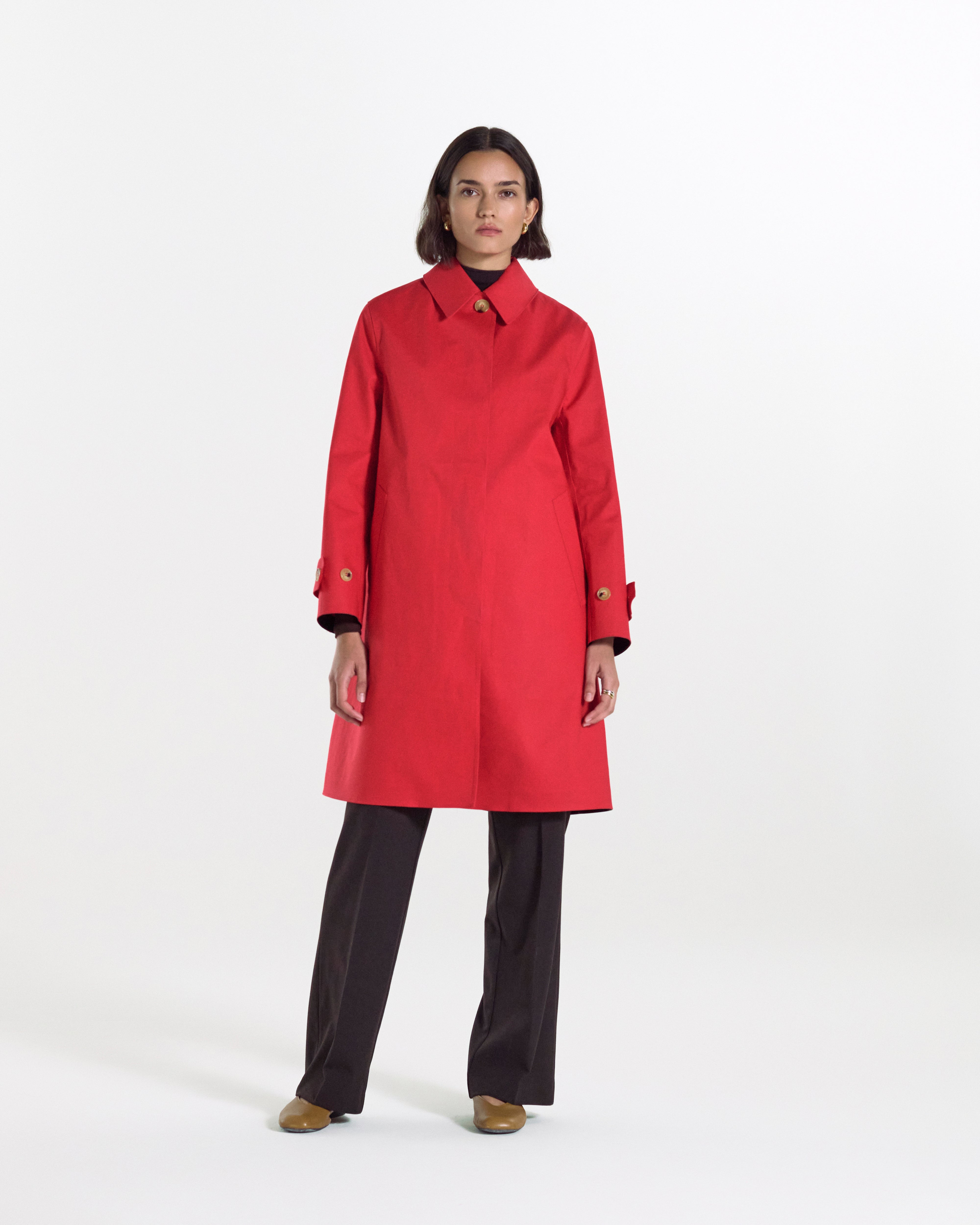 Banton Rubberised 3/4 Length Coat - 4