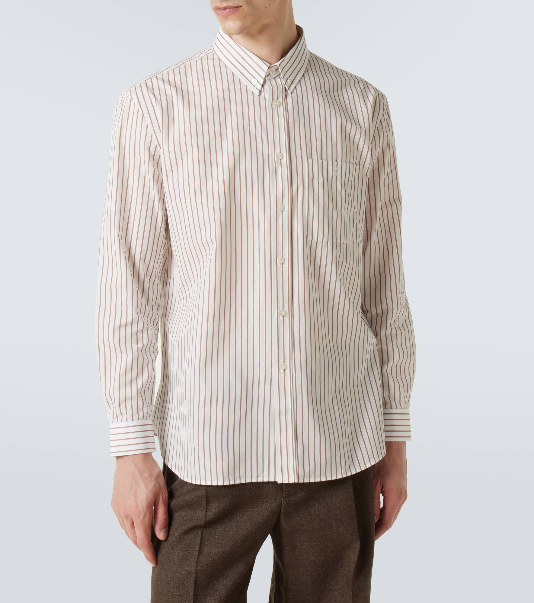 Cassandre striped cotton poplin shirt - 3