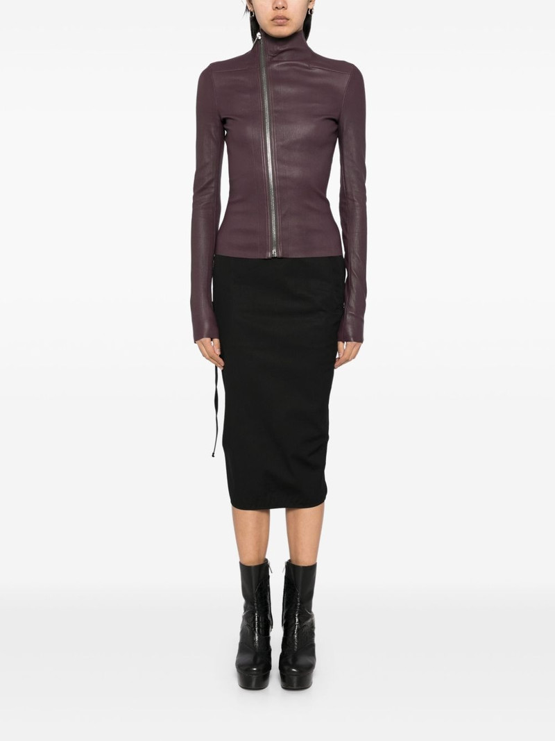 Rick Owens asymmetric design jacket outlook
