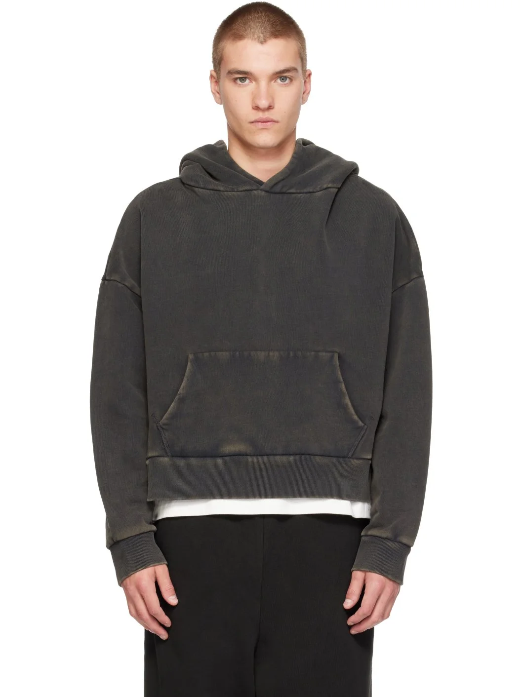 Black Heavy Hoodie - 1