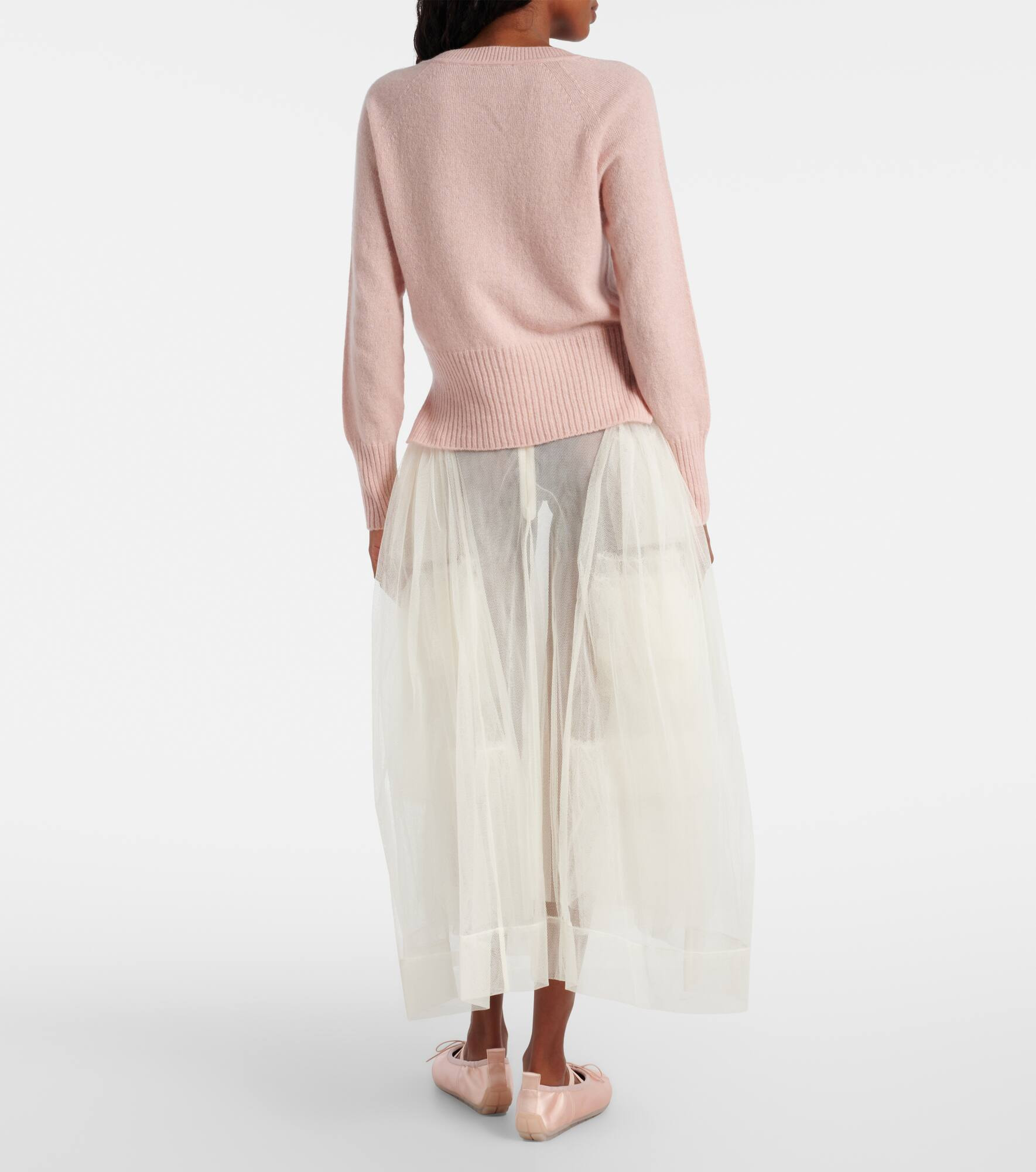 Embellished cashmere cardigan - 3