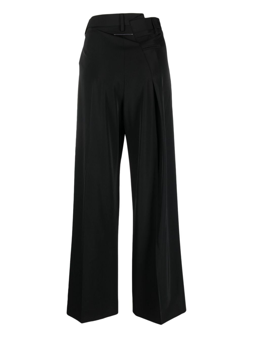pleated high-waist tailored trousers - 2