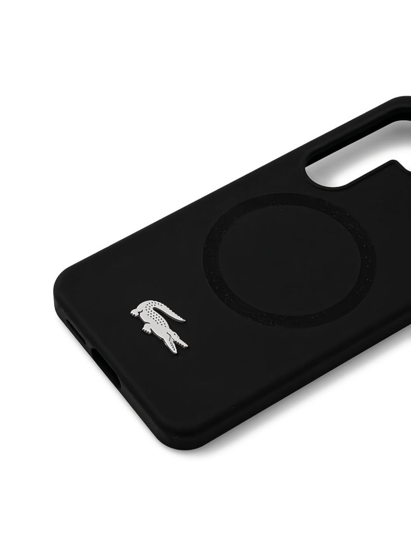LACOSTE logo-plaque Samsung Galaxy S25 phone case outlook