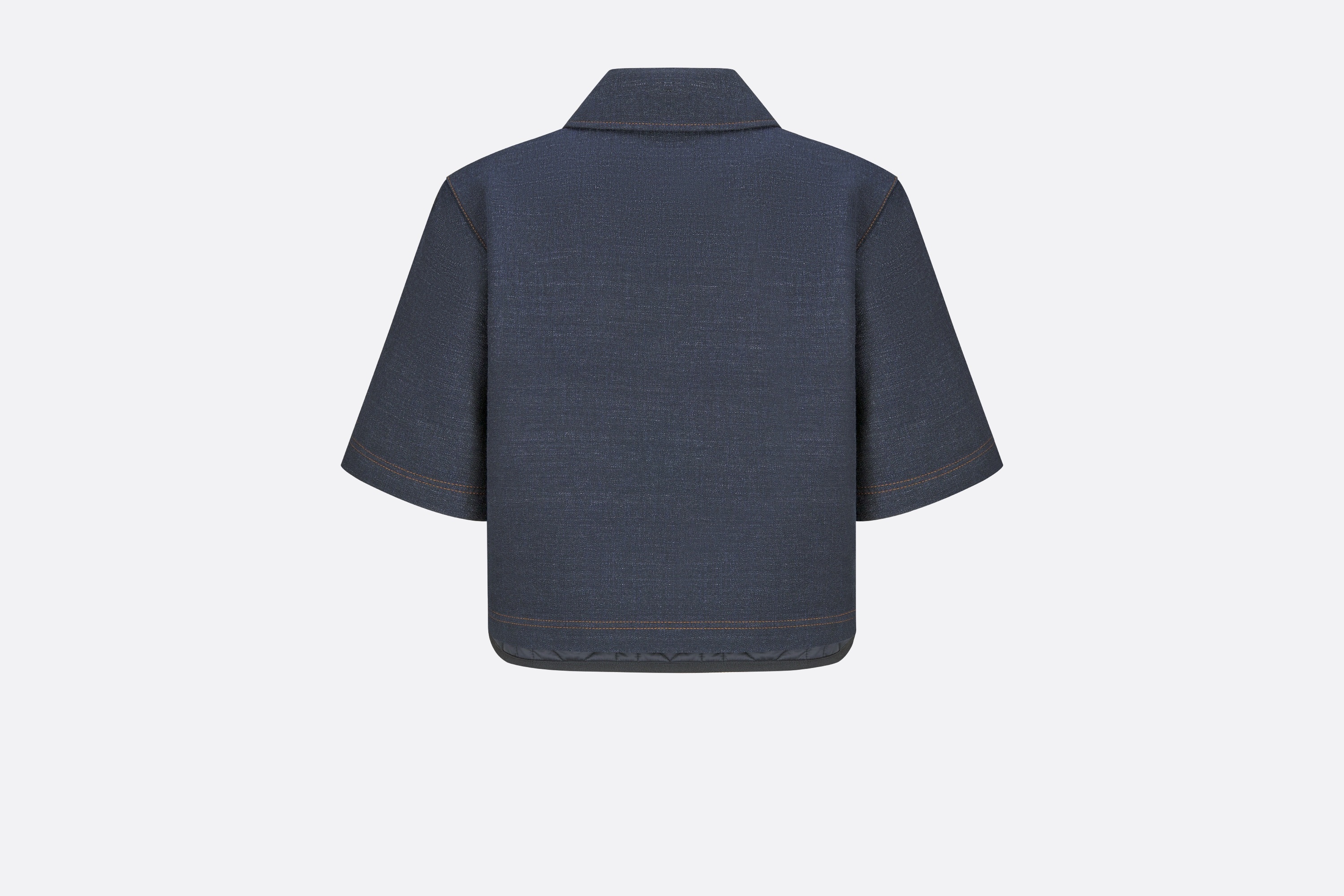 2-in-1 Cropped Peacoat - 2