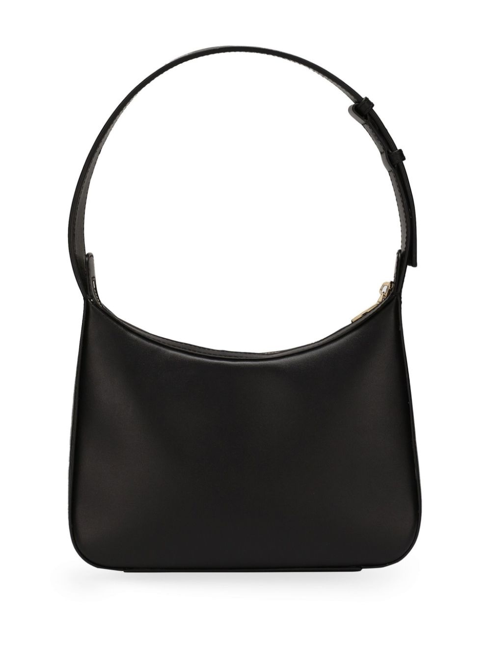 logo-plaque leather tote bag - 2