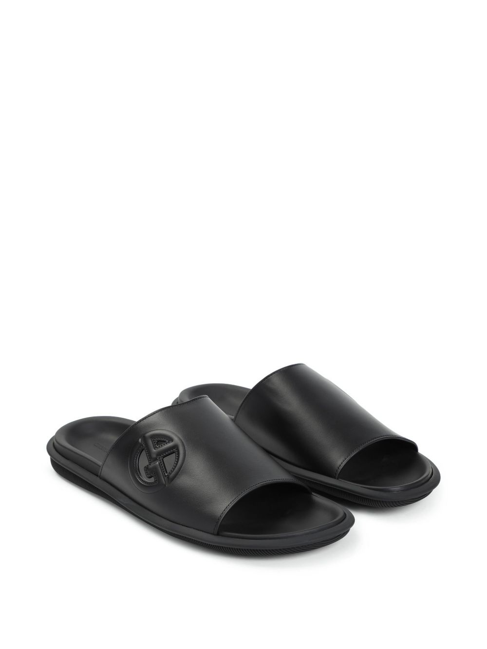 logo-embossed slides - 2