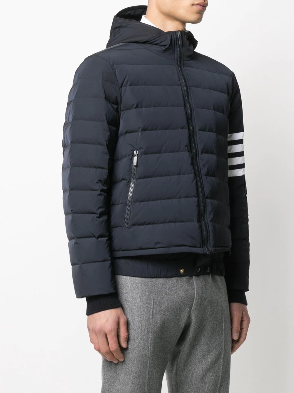 4-Bar stripe padded jacket - 3