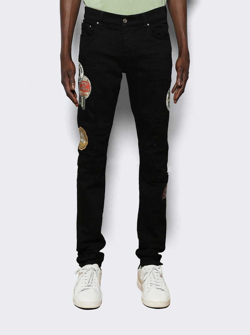 Travel Patch Repair Jean Black 3