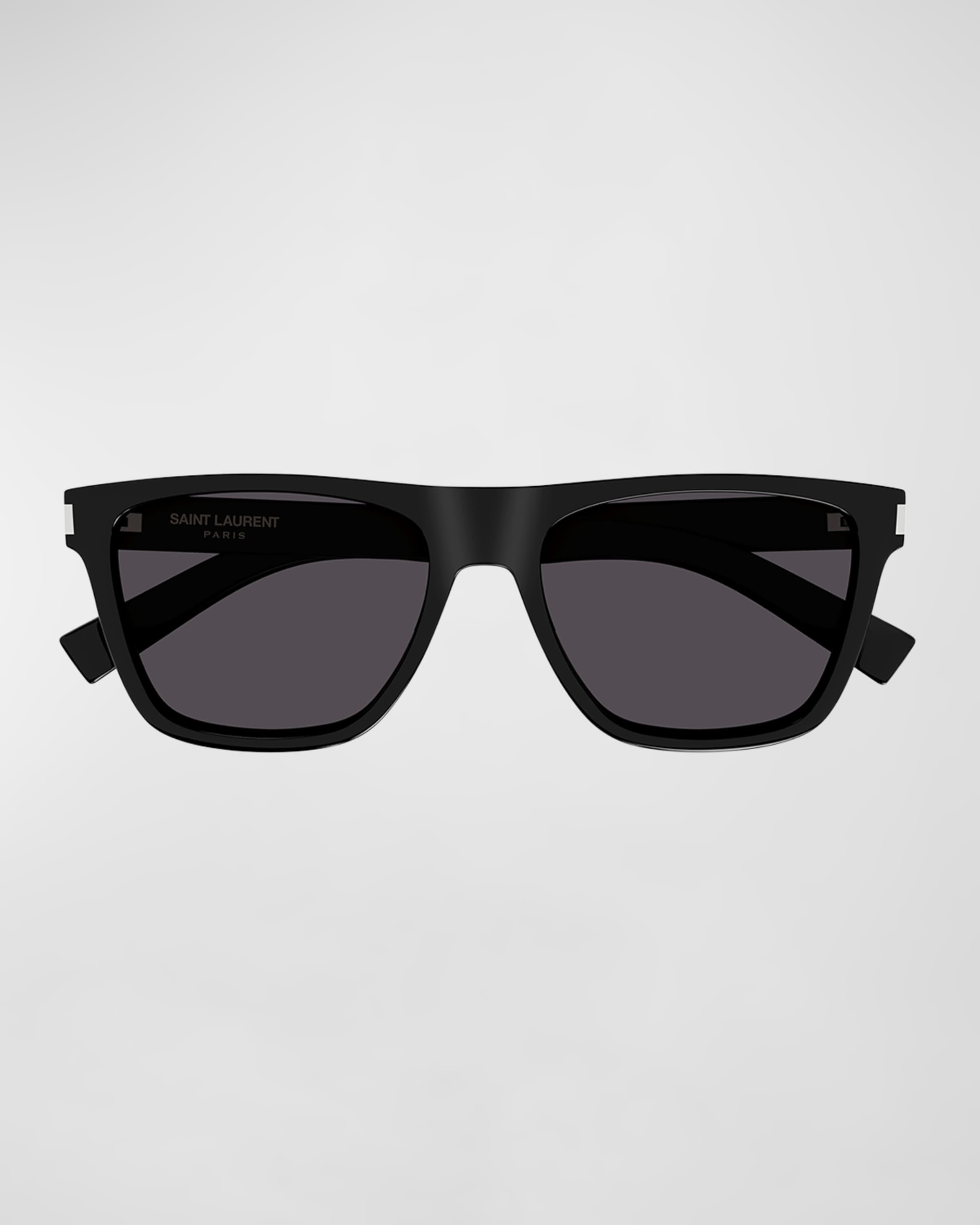 Men's SL 619 Acetate Rectangle Sunglasses - 3