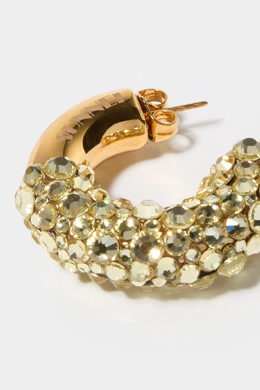 GLITTERIZED EARRINGS / gold - 3
