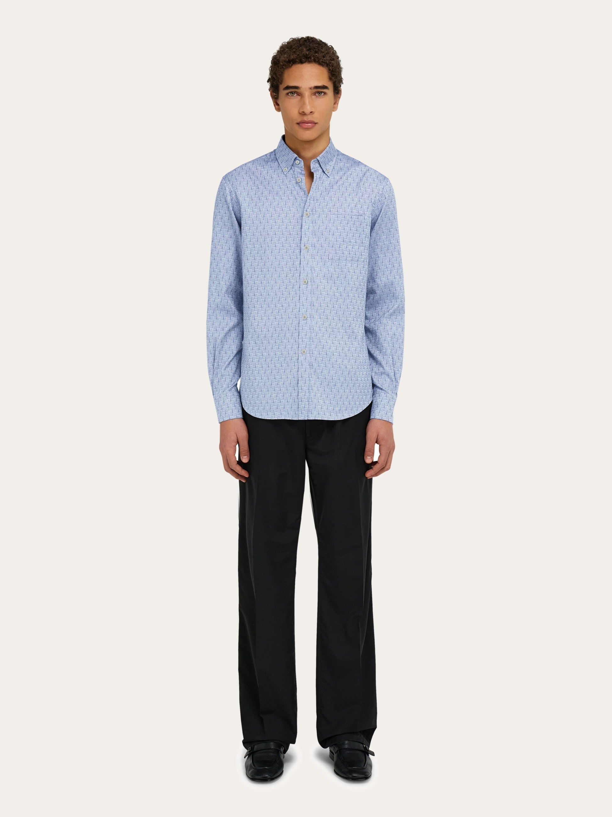 Ferragamo Monogram shirt - 6