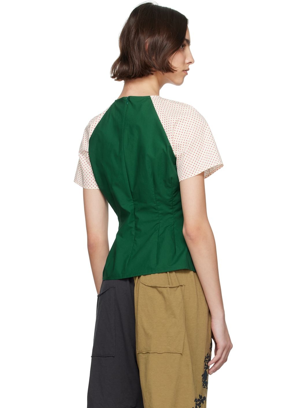Green Choir Blouse - 3