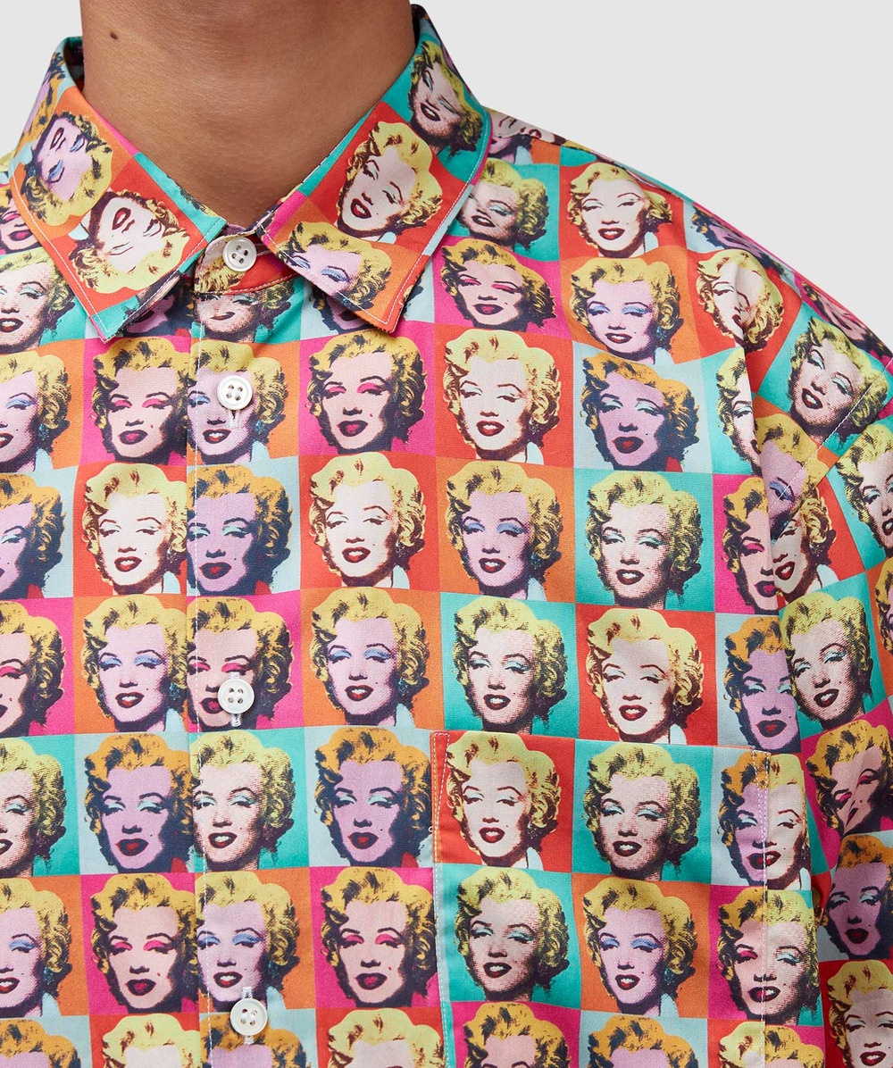 Marylin Monroe panel shirt - 4