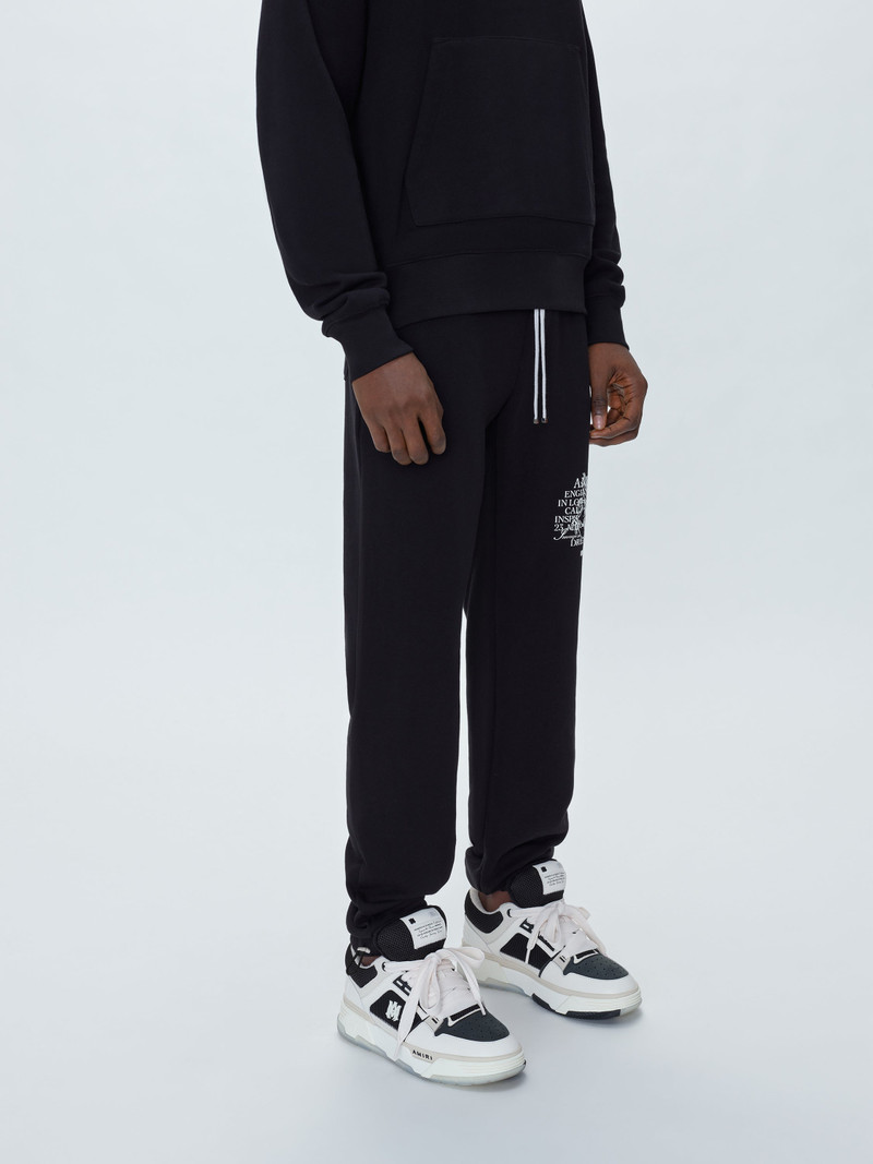 AMIRI PRECIOUS MEMORIES SWEATPANT outlook