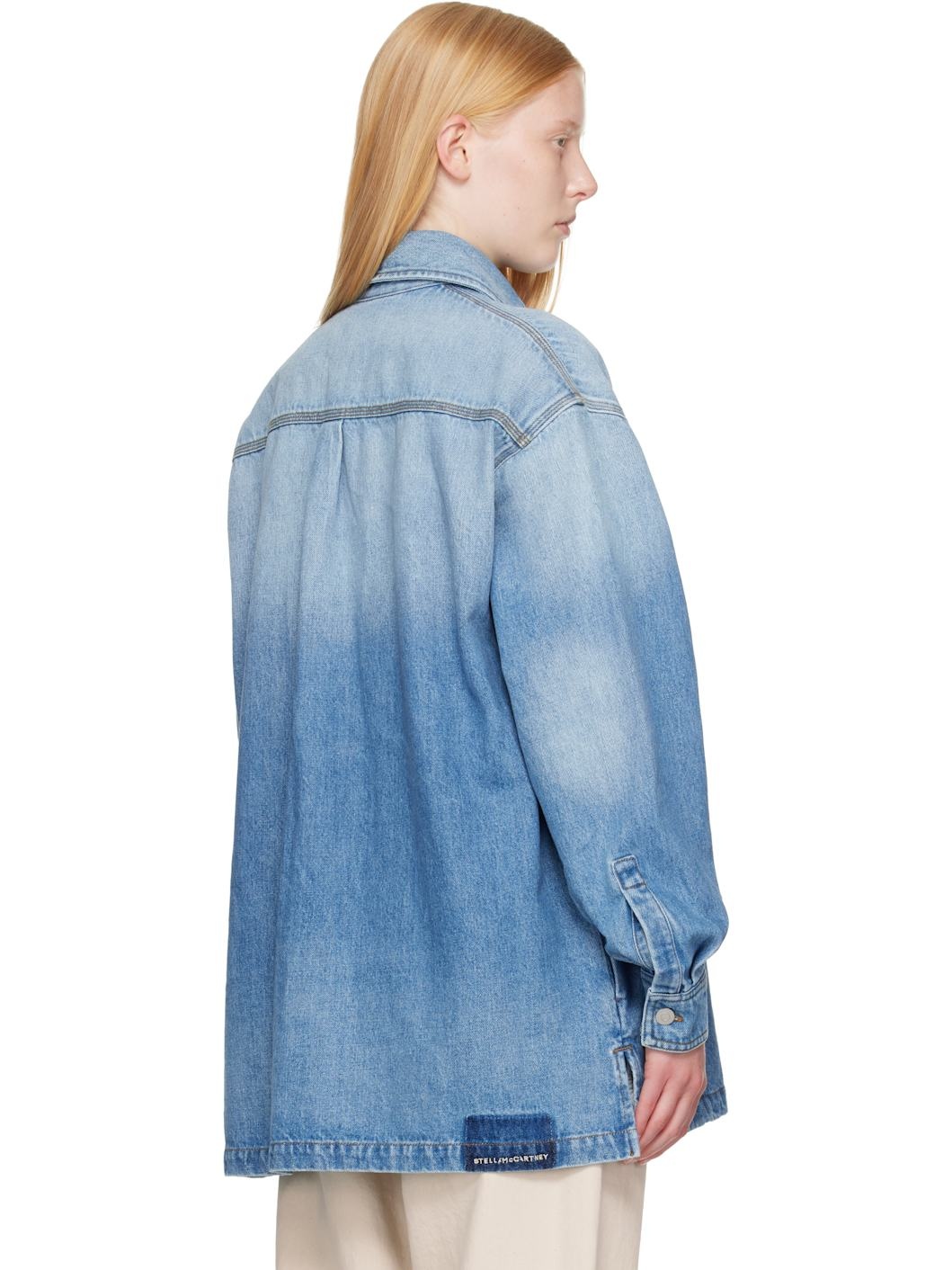 Blue Iconic Denim Shirt - 3