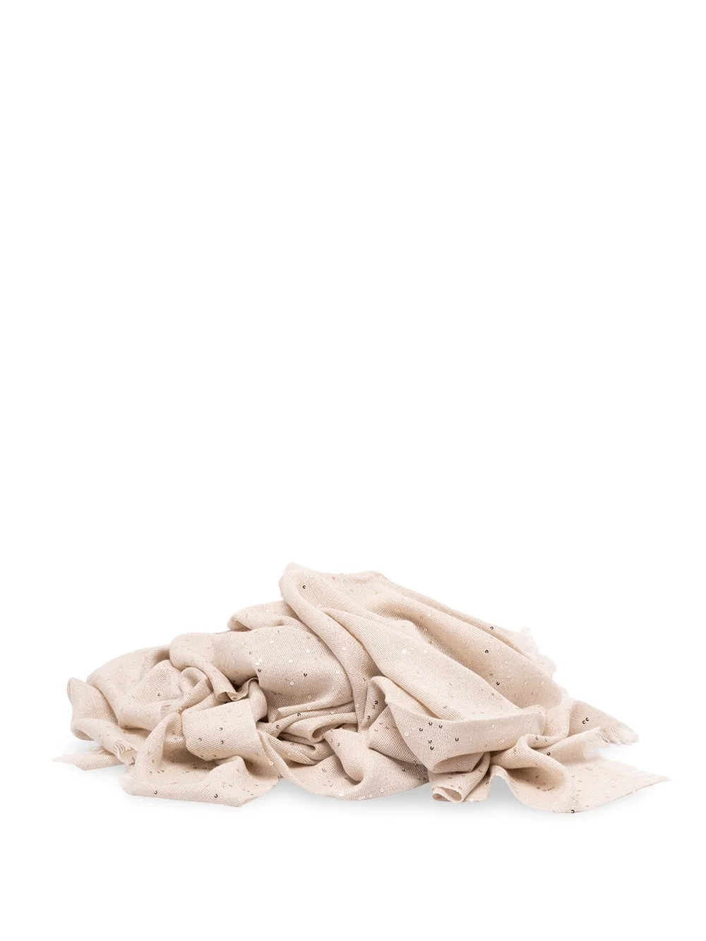 Cashmere And Silk `Diamond` Yarn Scarf - 1