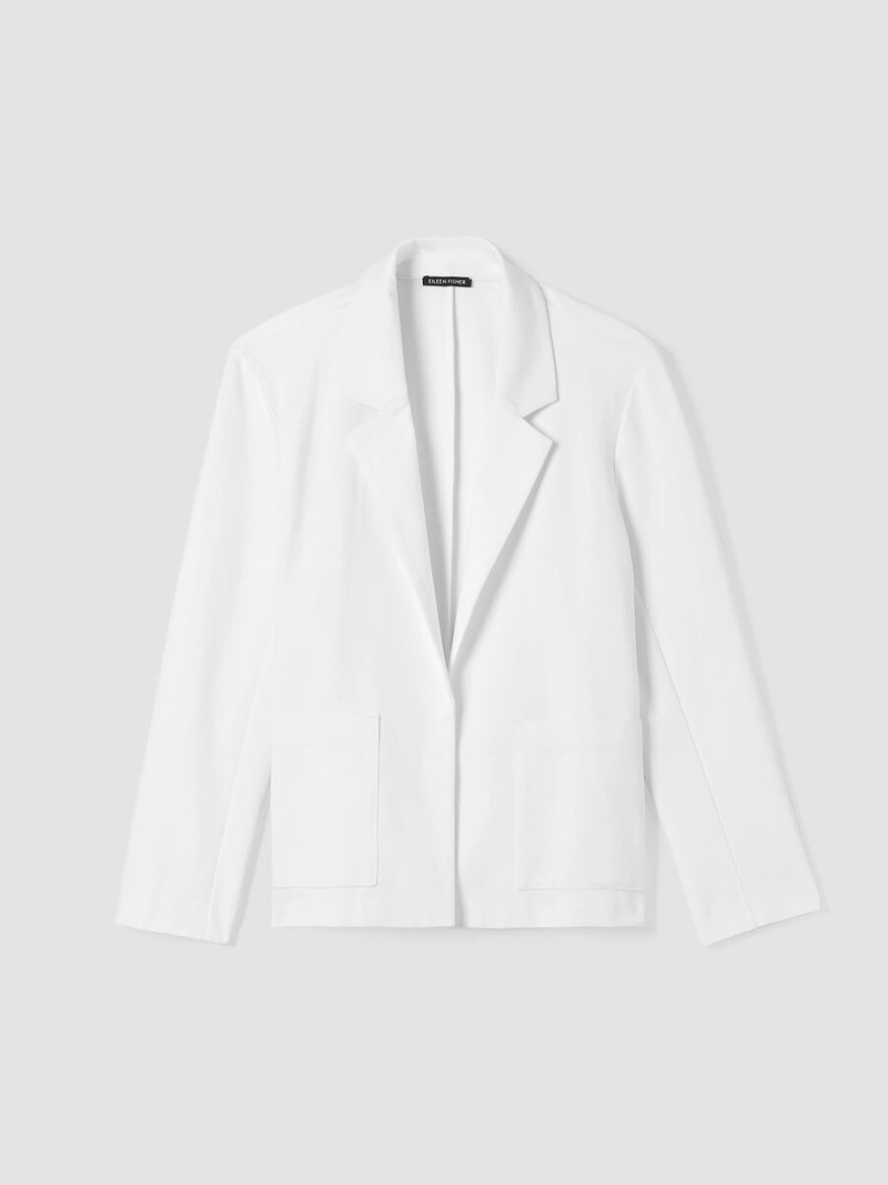 Cotton Ponte Blazer 1