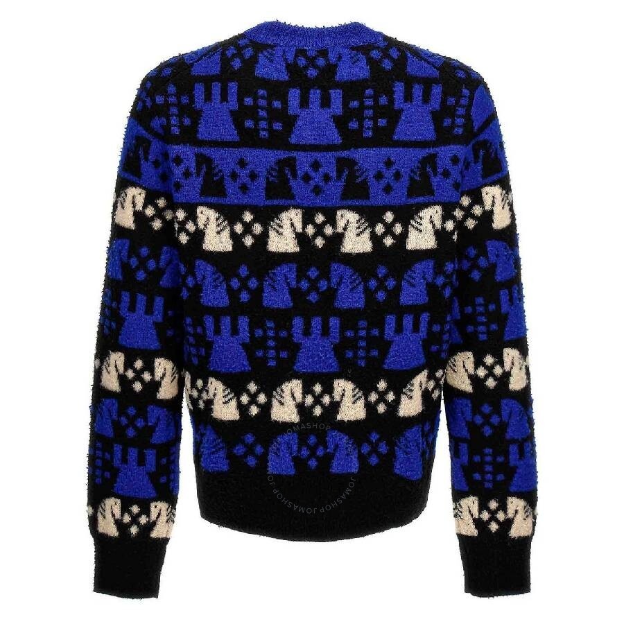 Burberry Chess Intarsia Wool-Blend Jumper - 5