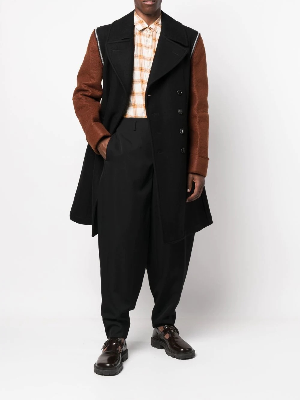 oversized drop-crotch trousers - 2