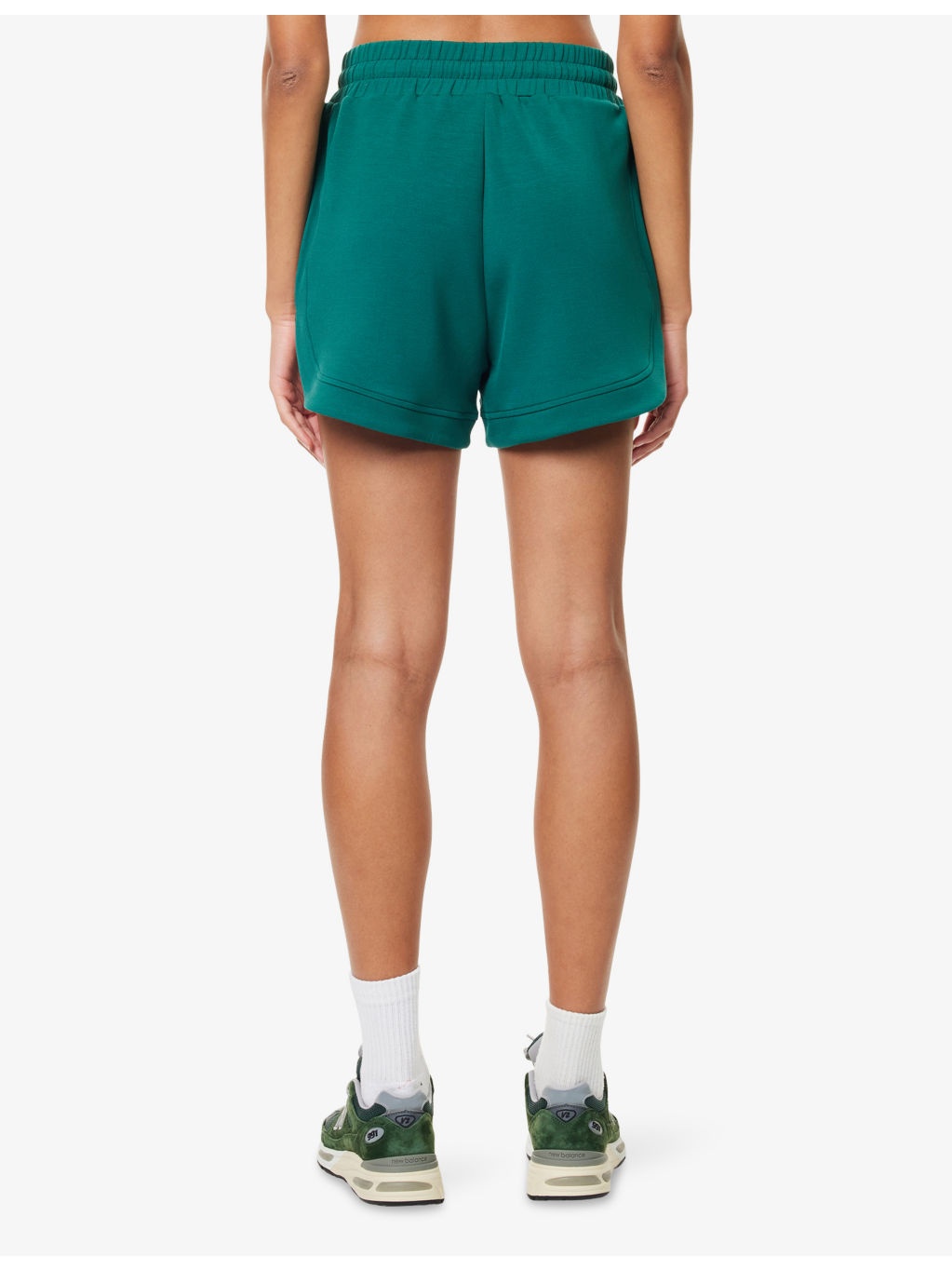 Ollie high-rise stretch-jersey shorts - 4