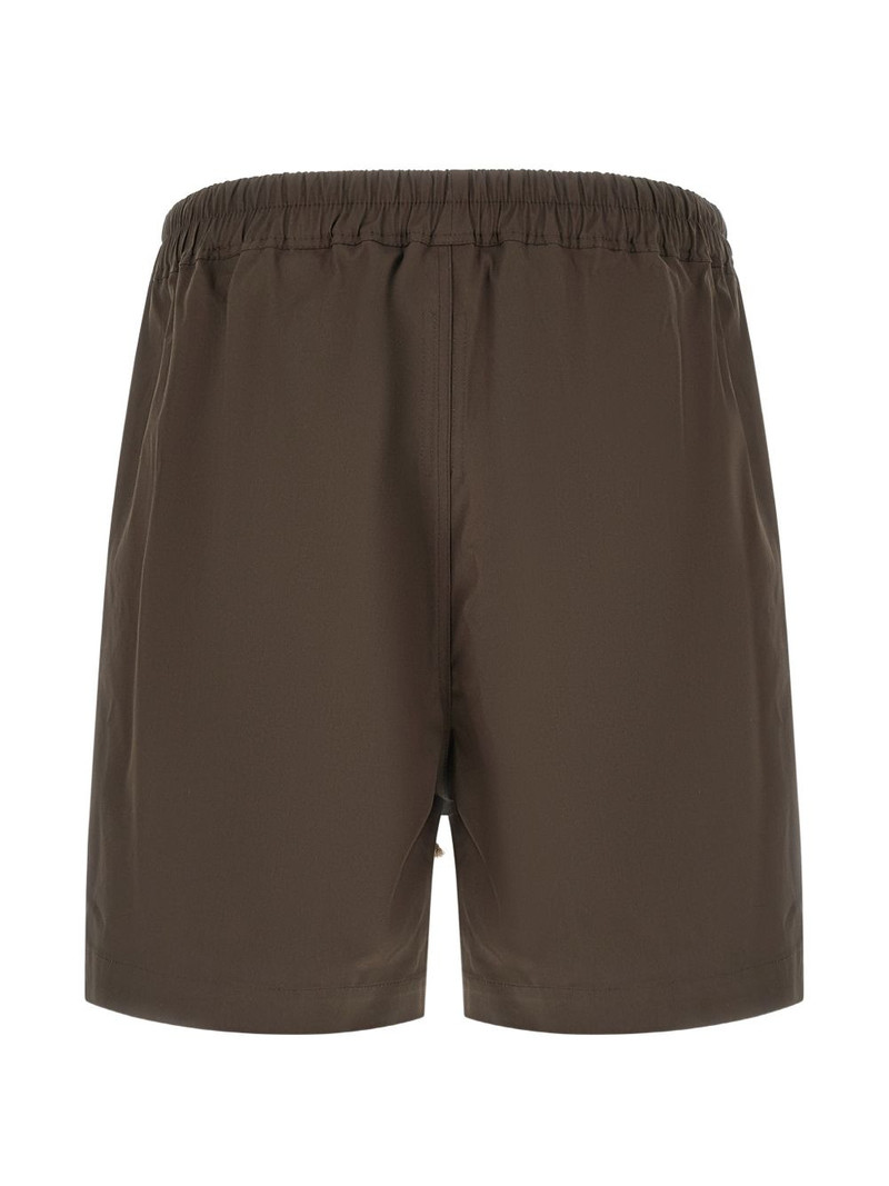 Rick Owens drawstring-waist side-slit shorts outlook