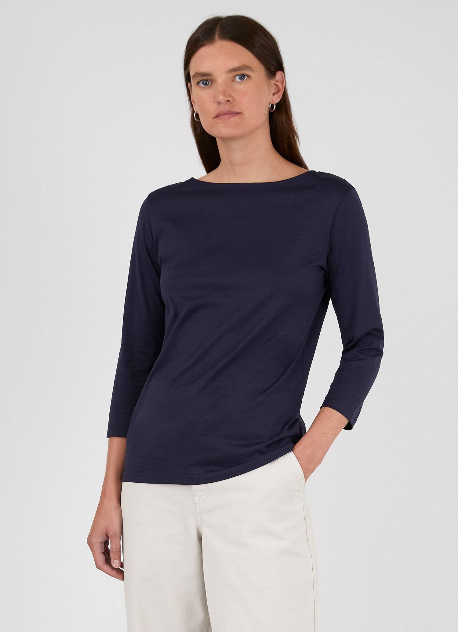 Boat Neck T‑shirt - 2