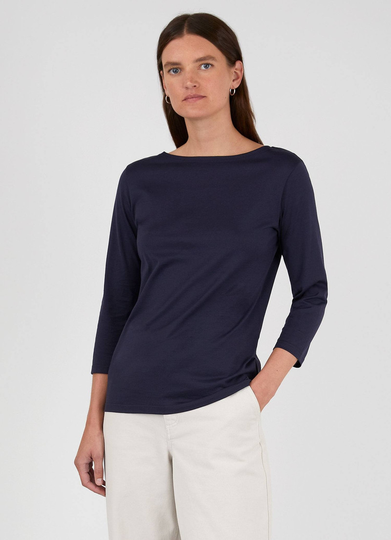 Sunspel Boat Neck T‑shirt outlook